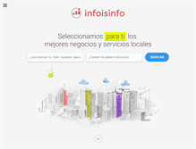 Tablet Screenshot of infoisinfo.com.mx