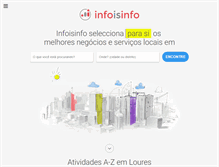 Tablet Screenshot of loures.infoisinfo.com.pt
