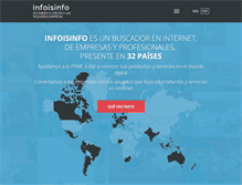 Tablet Screenshot of infoisinfo.org