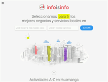 Tablet Screenshot of huamanga.infoisinfo.com.pe